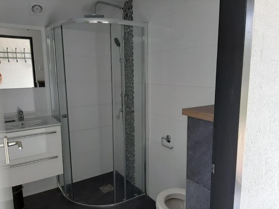 Vrijstaande Recreatiebungalow Met Slaapvide Posterholt Екстериор снимка